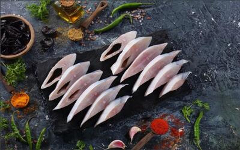 Silver Pompfret Slices